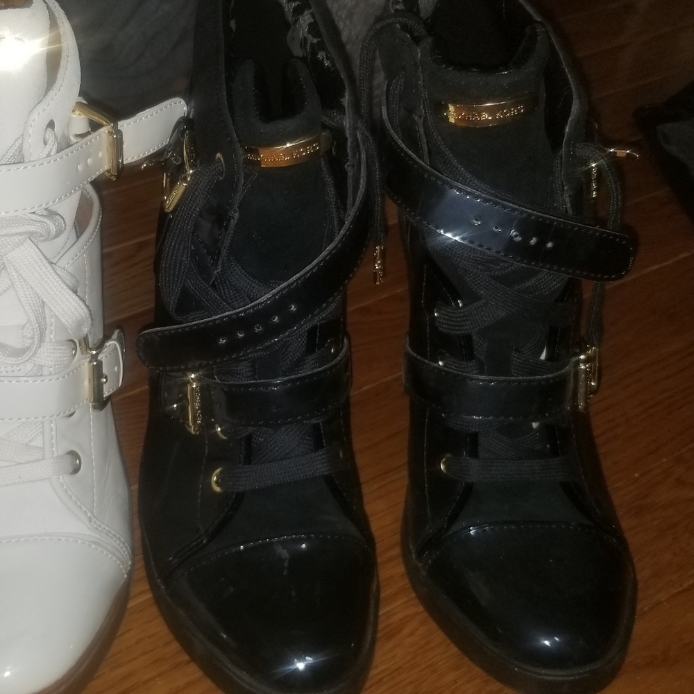 Michael Kors wedge sneakers